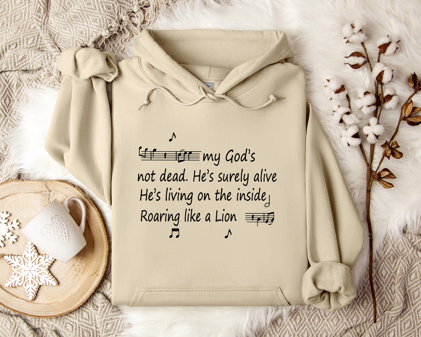 My God's Not Dead He's Surely Alive He's Living On The Inside Roaring Like A Lion