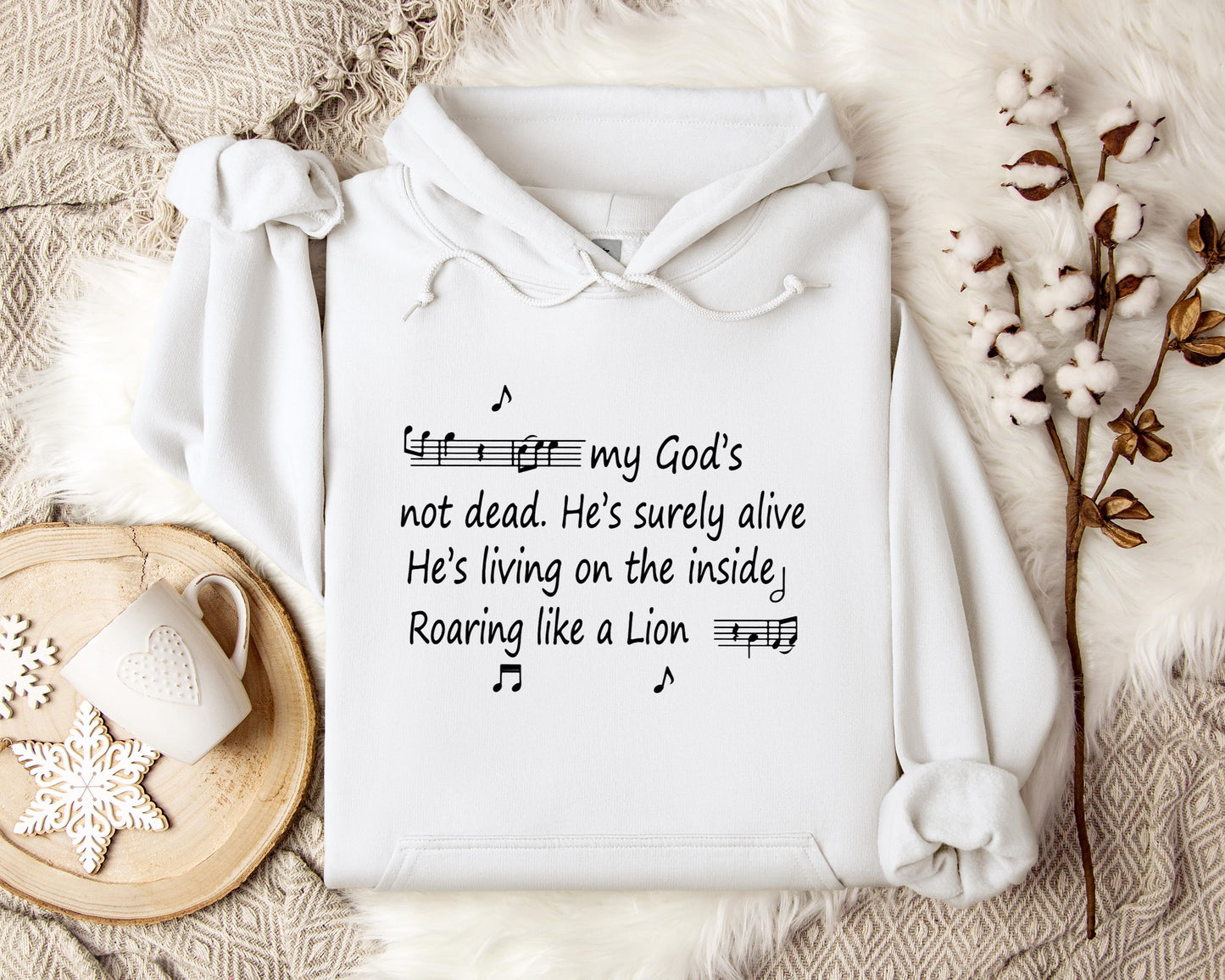 My God's Not Dead He's Surely Alive He's Living On The Inside Roaring Like A Lion