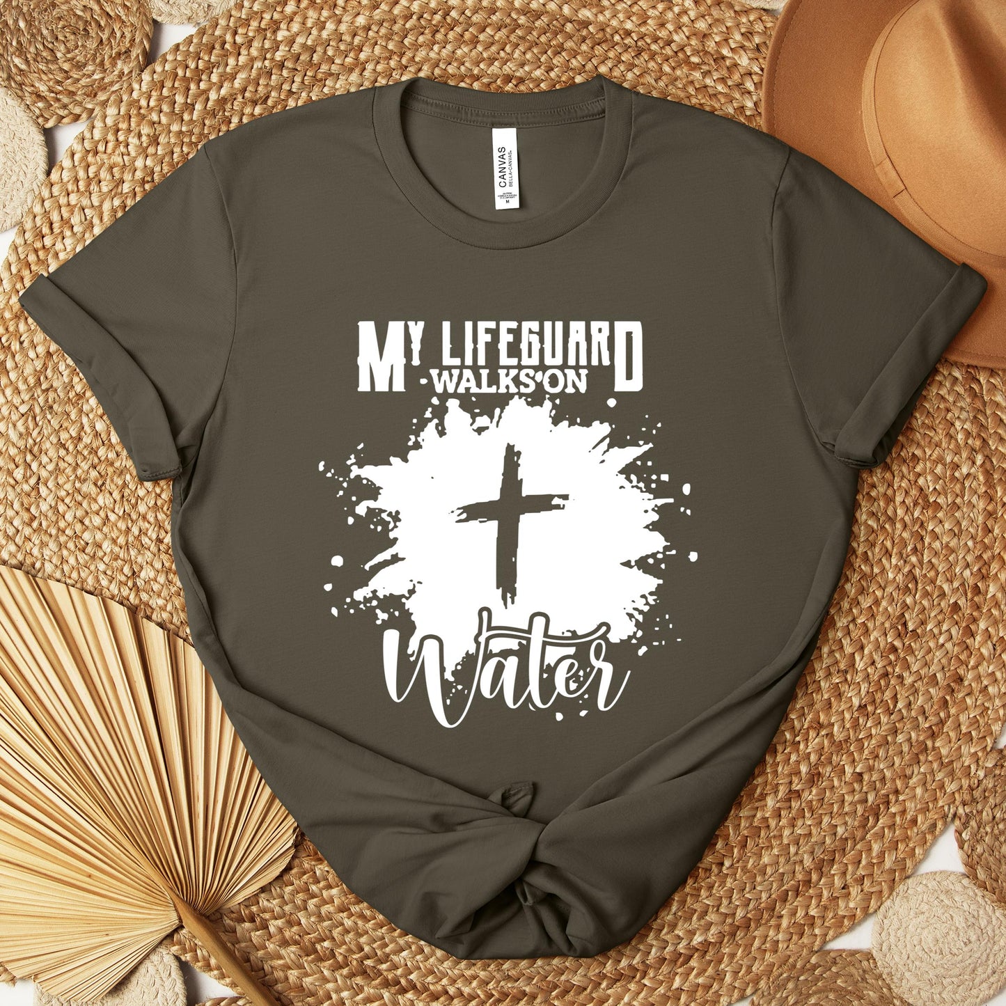 My Lifeguard Walks On Water Premium T-shirt