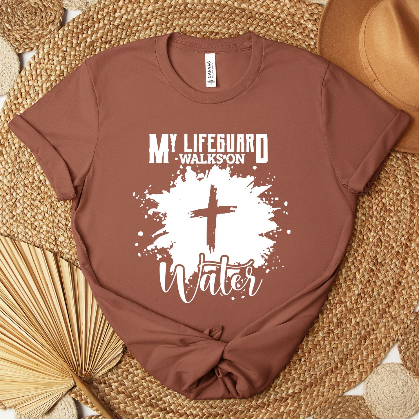 My Lifeguard Walks On Water Premium T-shirt