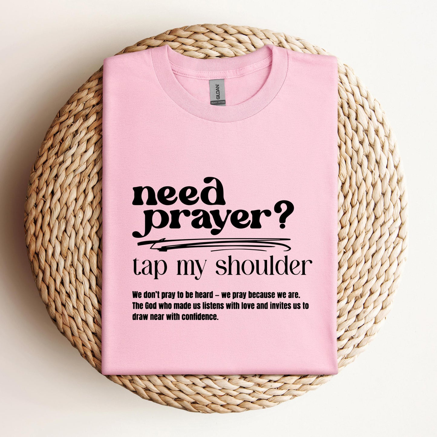 Need Prayer Tap My Shoulder