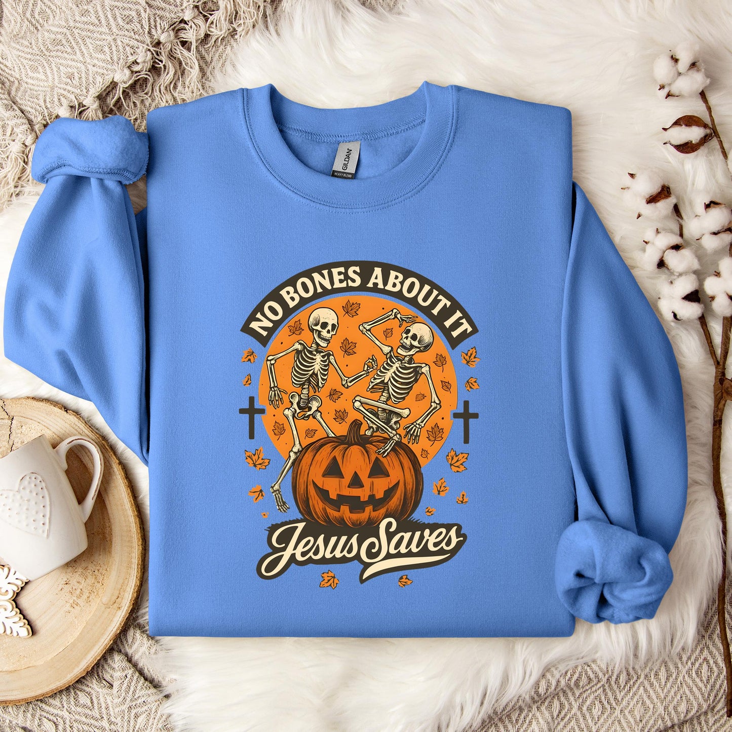 No Bones About It Jesus Saves 01 Sweatshirt