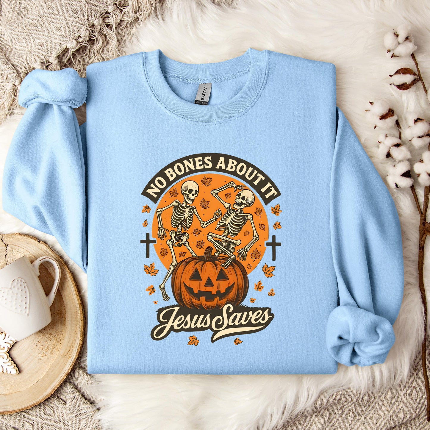 No Bones About It Jesus Saves 01 Sweatshirt