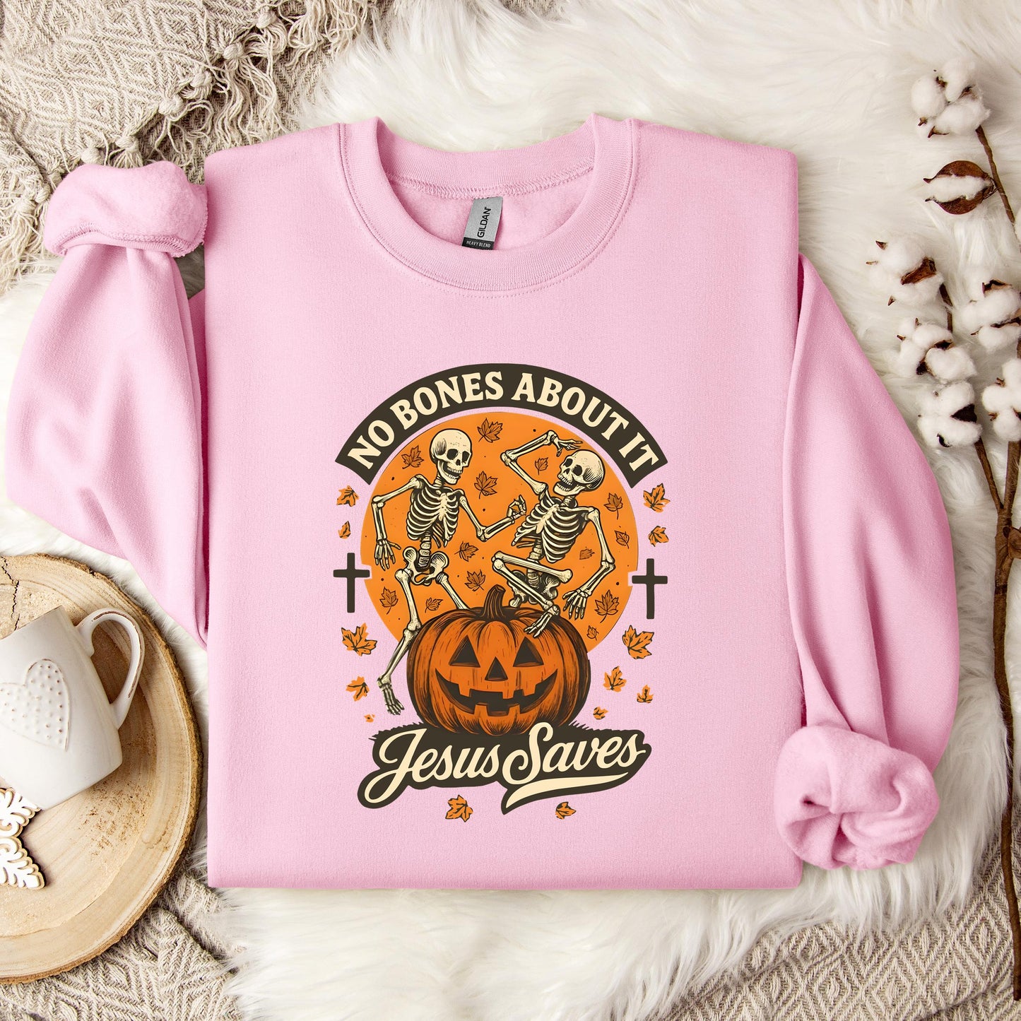 No Bones About It Jesus Saves 01 Sweatshirt