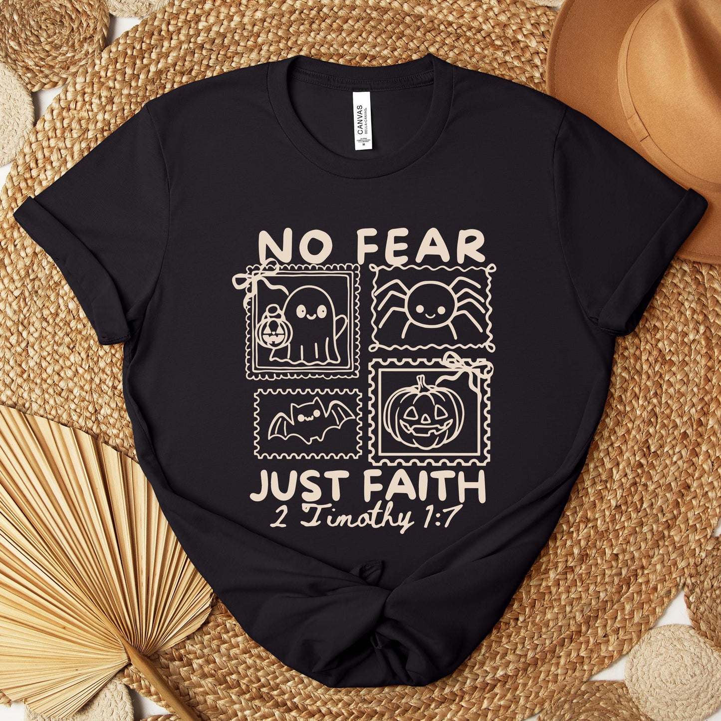 No Fear Just Faith 2 Timothy 1.7 Premium T-shirt