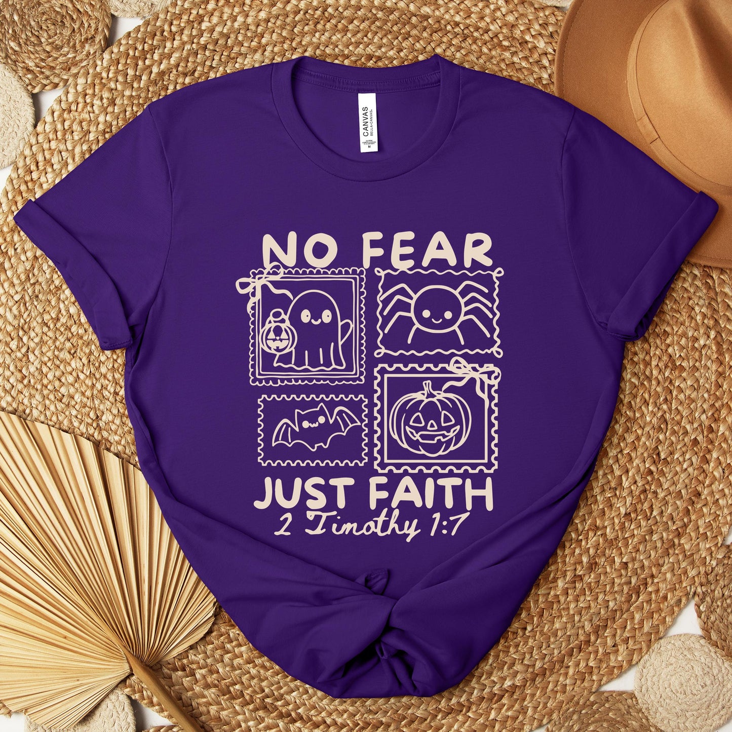 No Fear Just Faith 2 Timothy 1.7 Premium T-shirt