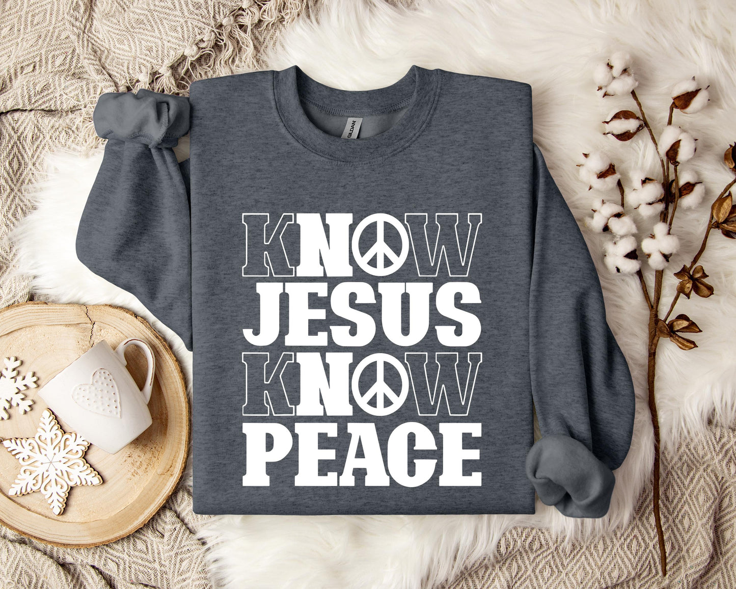 No Jesus No Peace Sweatshirt