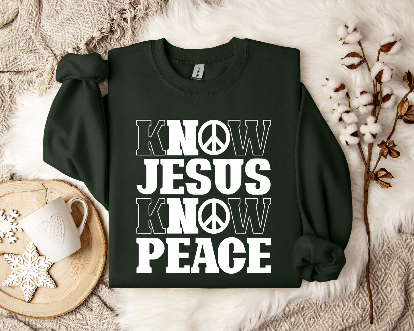 No Jesus No Peace Sweatshirt