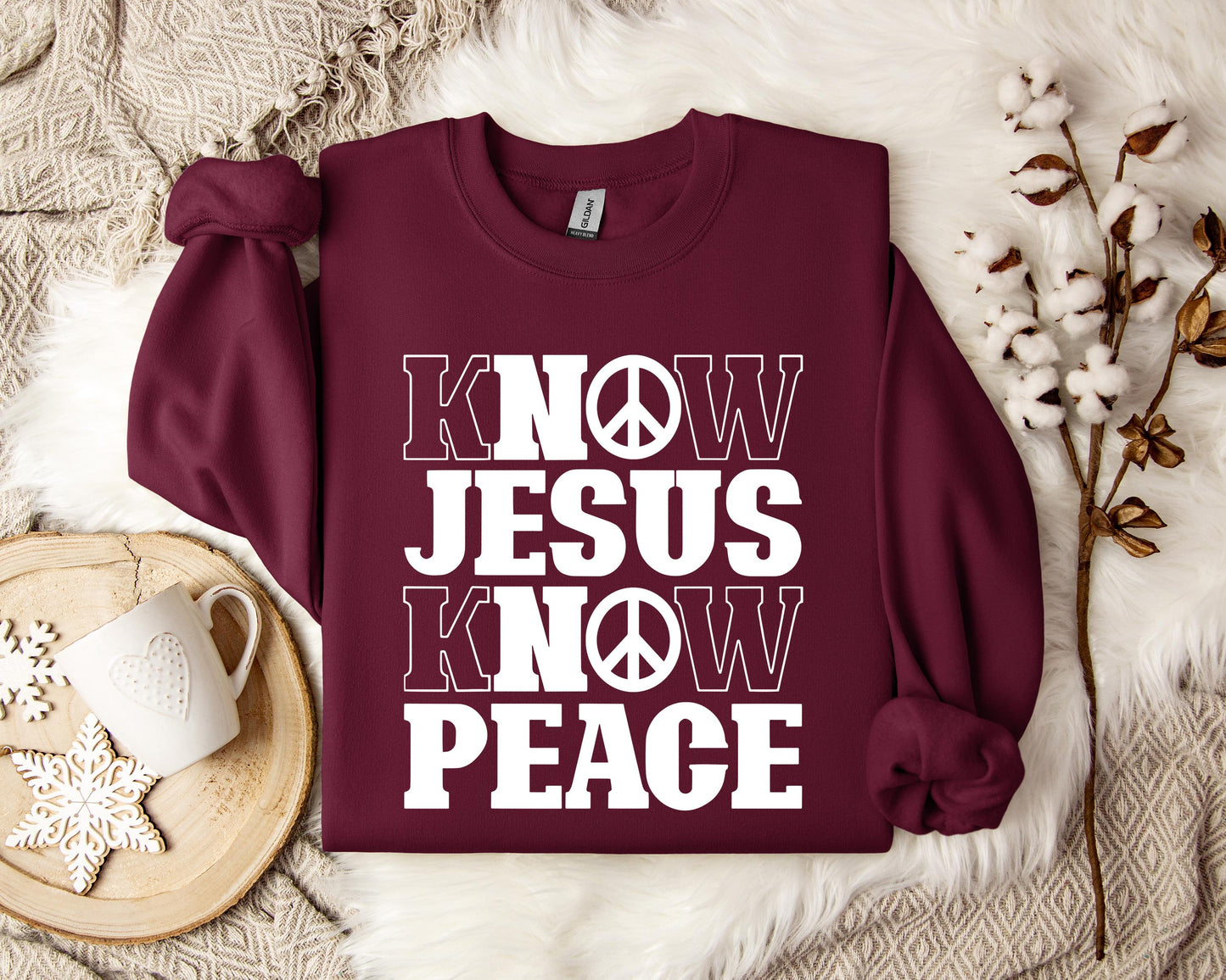 No Jesus No Peace Sweatshirt