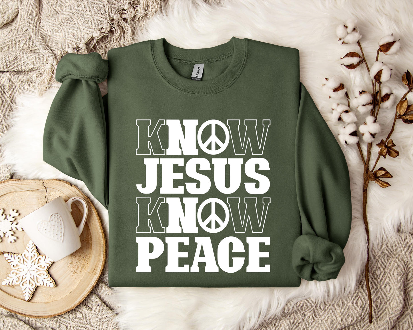 No Jesus No Peace Sweatshirt