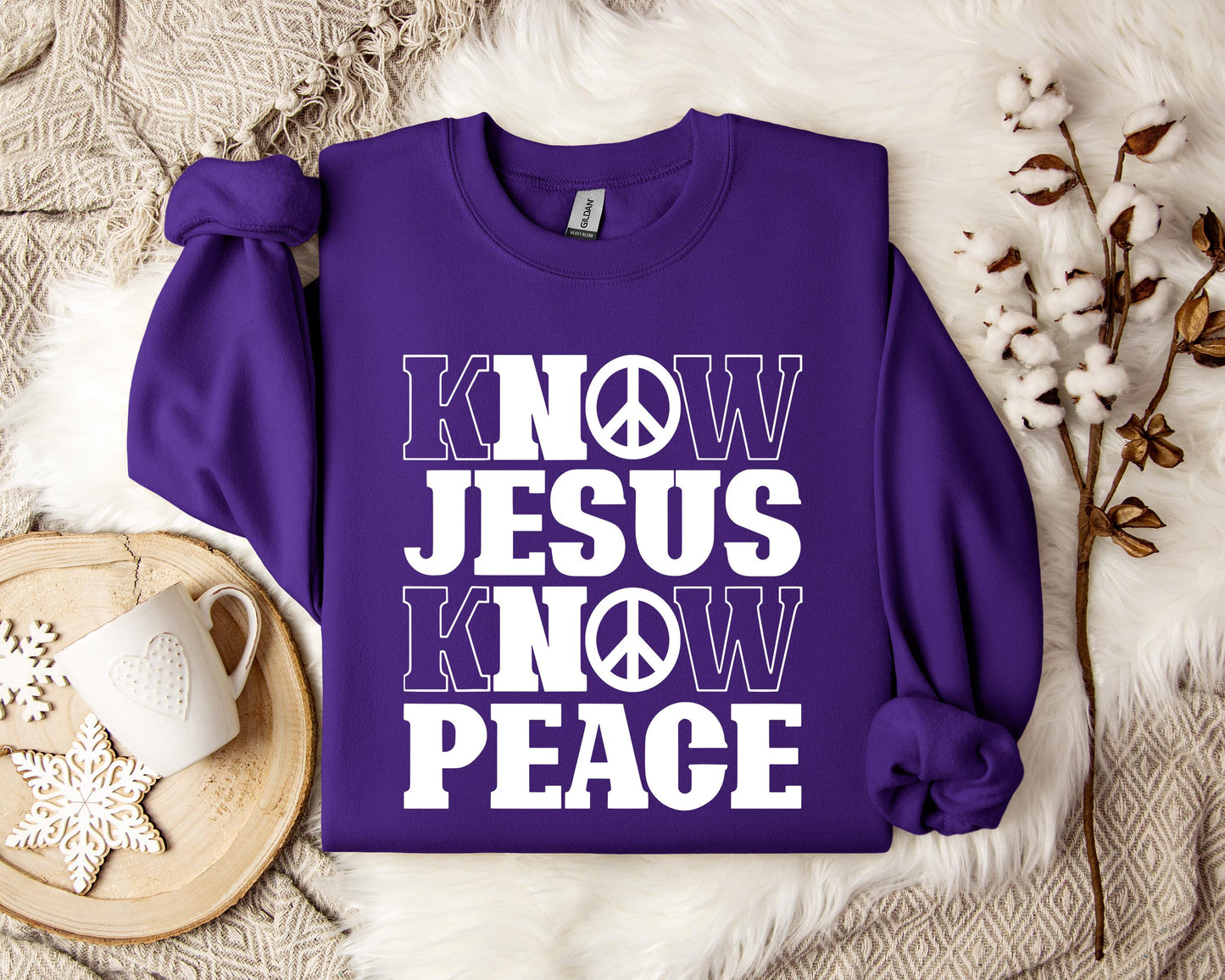 No Jesus No Peace Sweatshirt