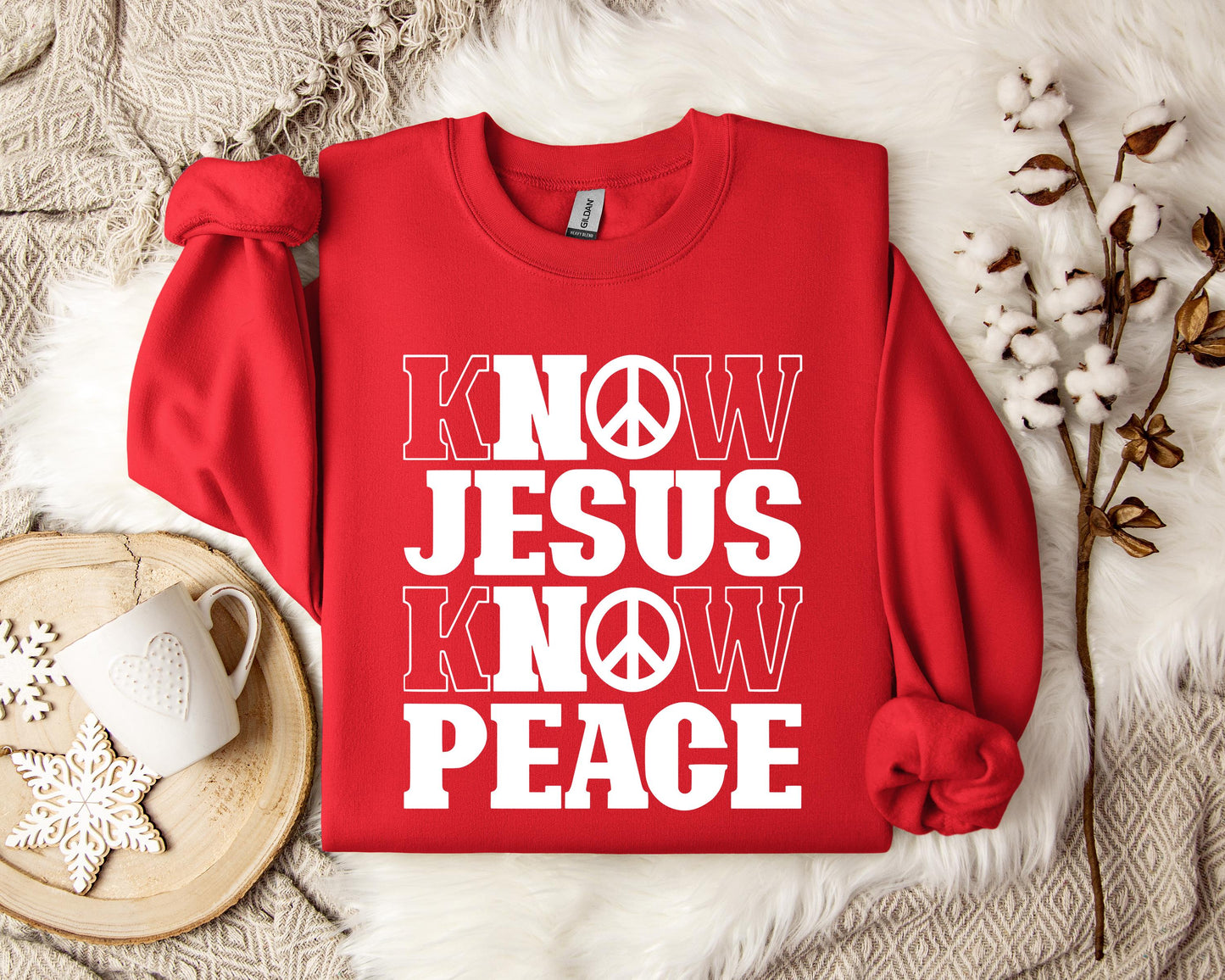 No Jesus No Peace Sweatshirt