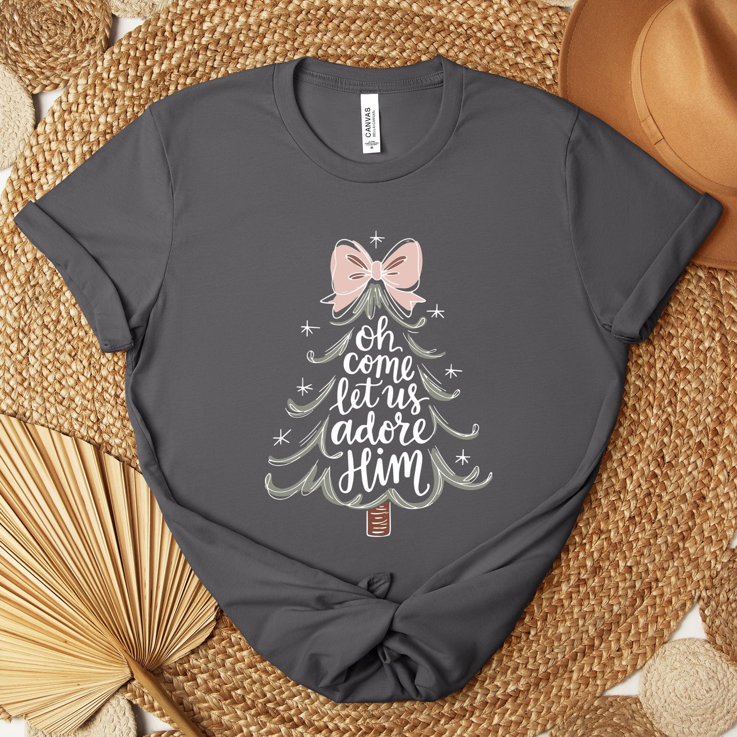 Oh Come Let Us Adore Him 03 Premium T-shirt