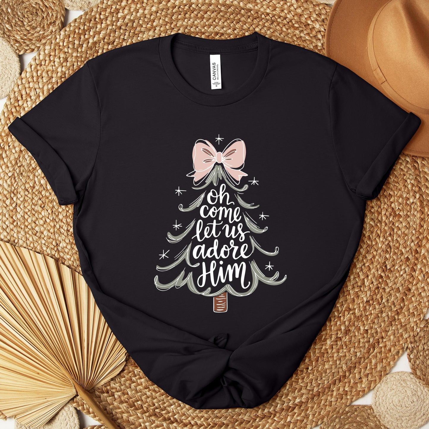 Oh Come Let Us Adore Him 03 Premium T-shirt