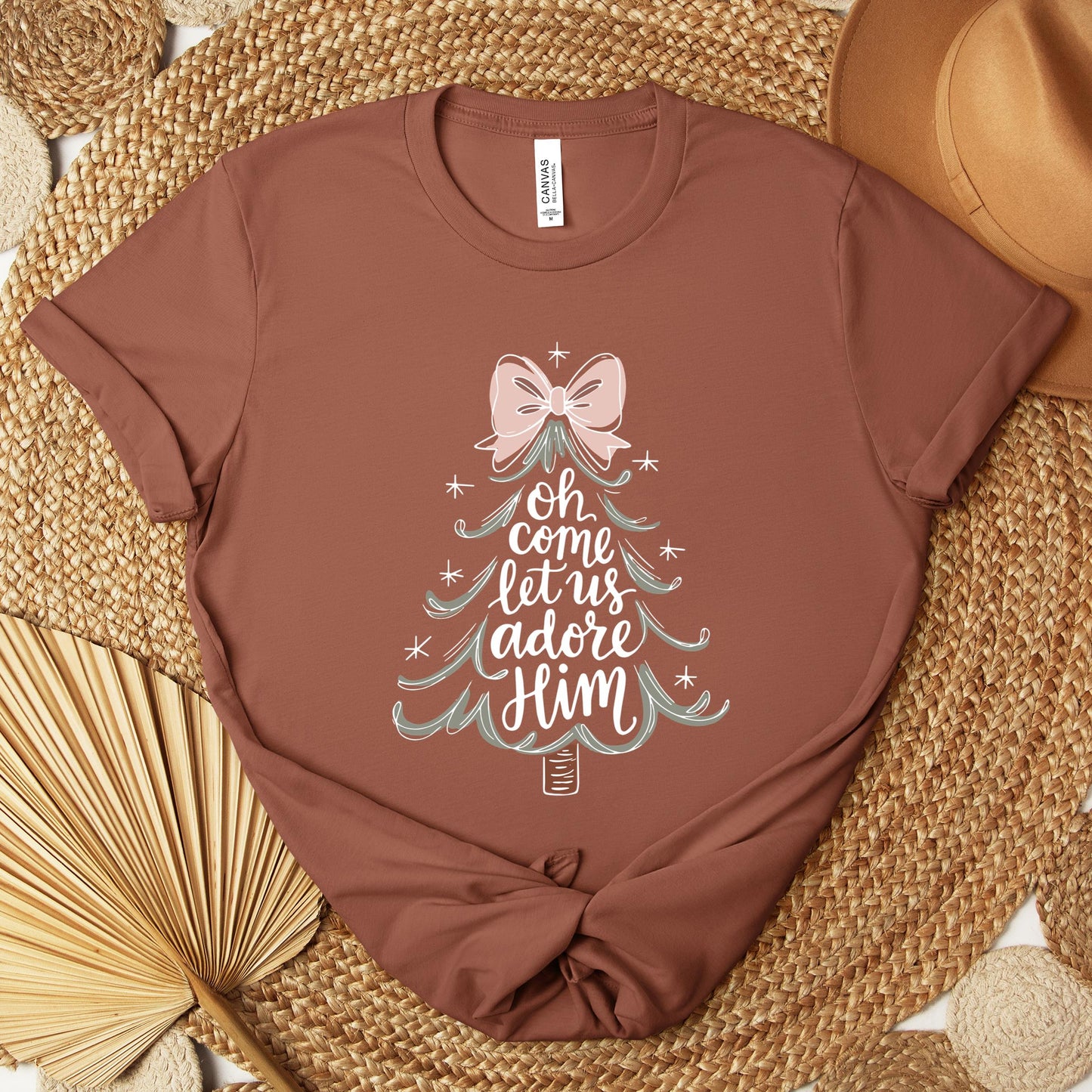 Oh Come Let Us Adore Him 03 Premium T-shirt