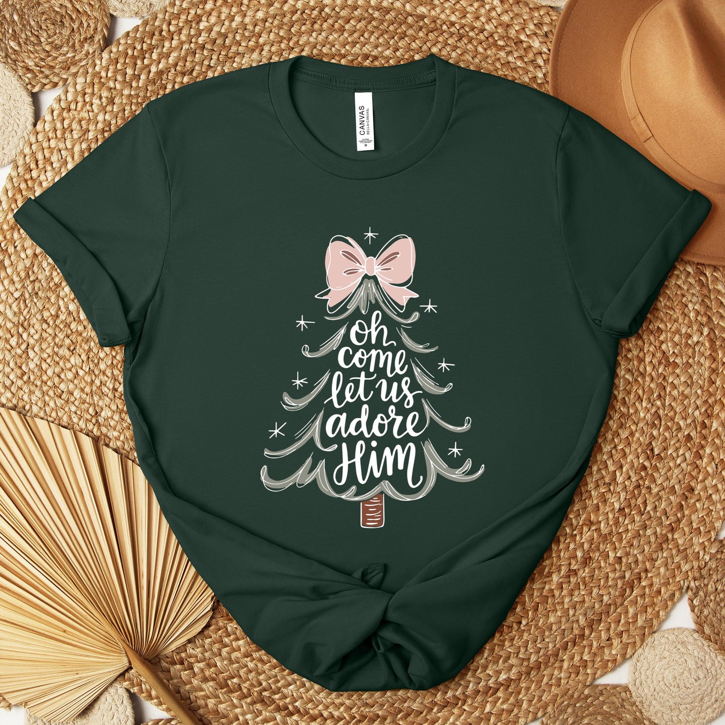 Oh Come Let Us Adore Him 03 Premium T-shirt