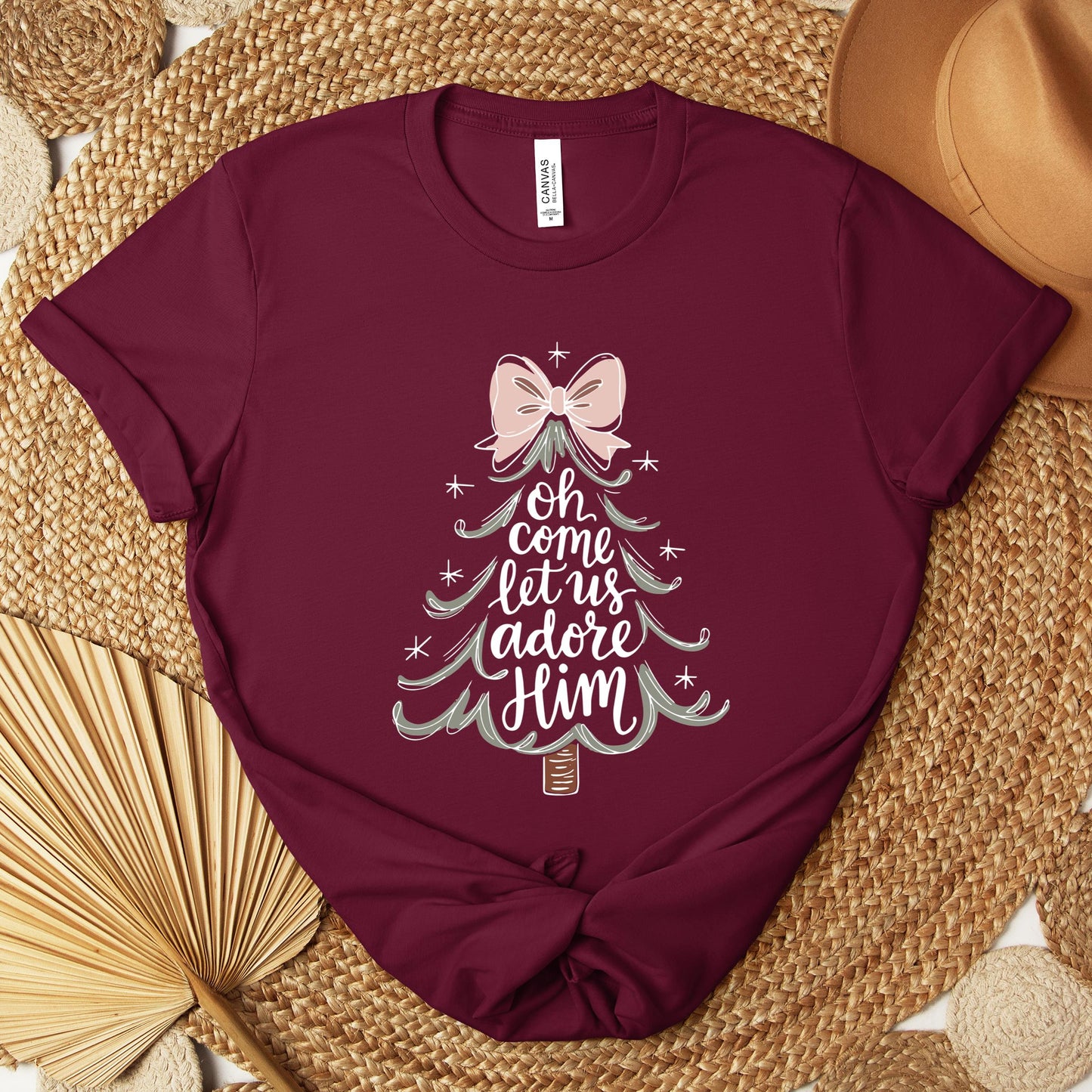 Oh Come Let Us Adore Him 03 Premium T-shirt