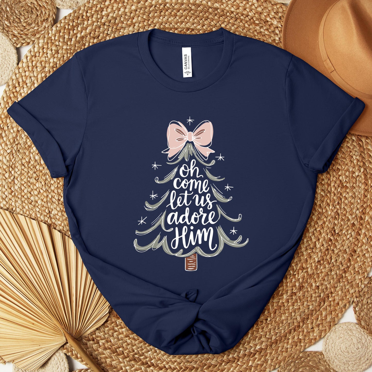 Oh Come Let Us Adore Him 03 Premium T-shirt