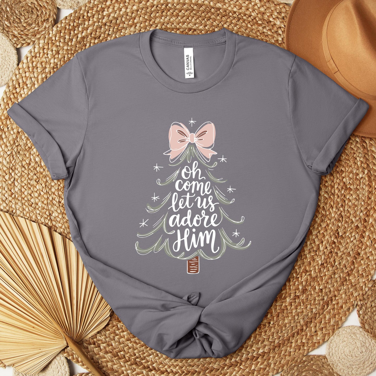 Oh Come Let Us Adore Him 03 Premium T-shirt