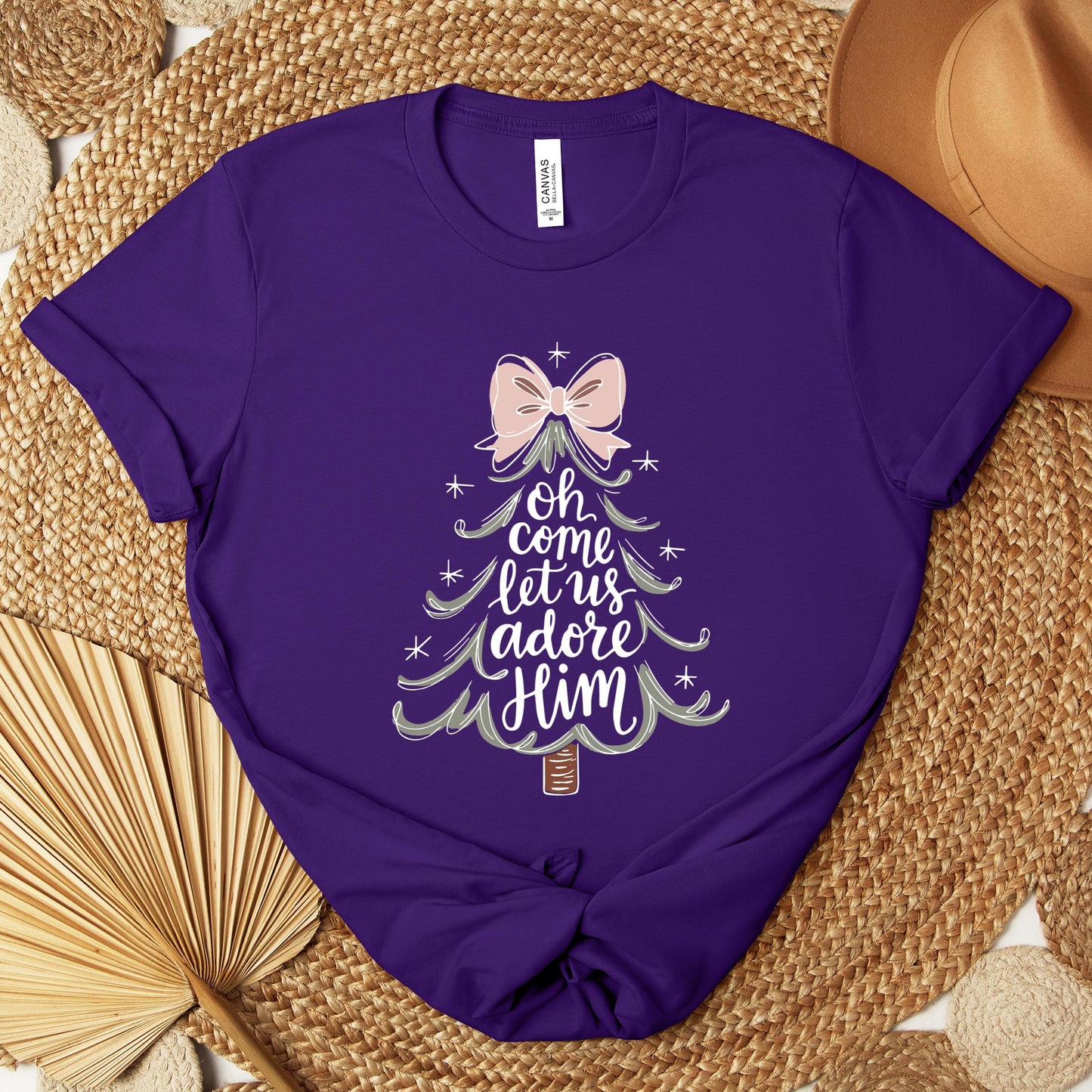 Oh Come Let Us Adore Him 03 Premium T-shirt