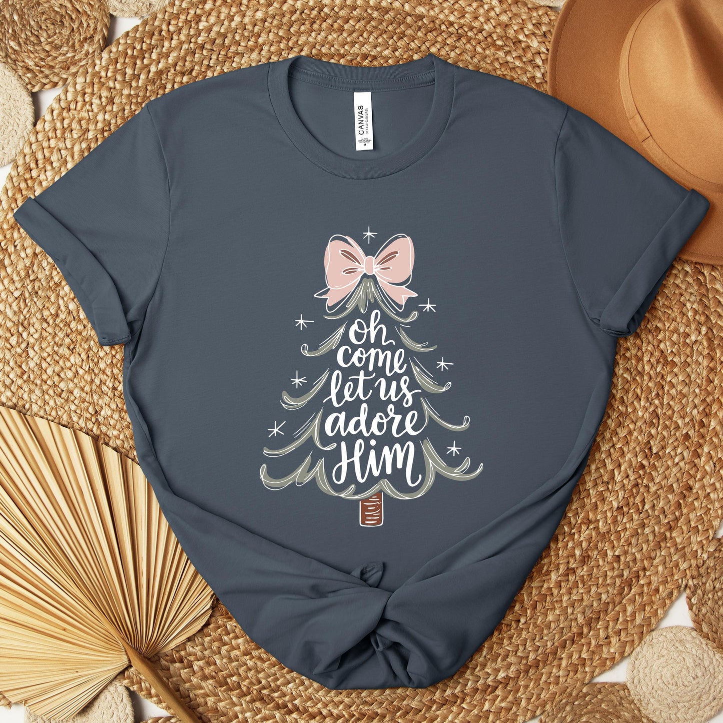 Oh Come Let Us Adore Him 03 Premium T-shirt