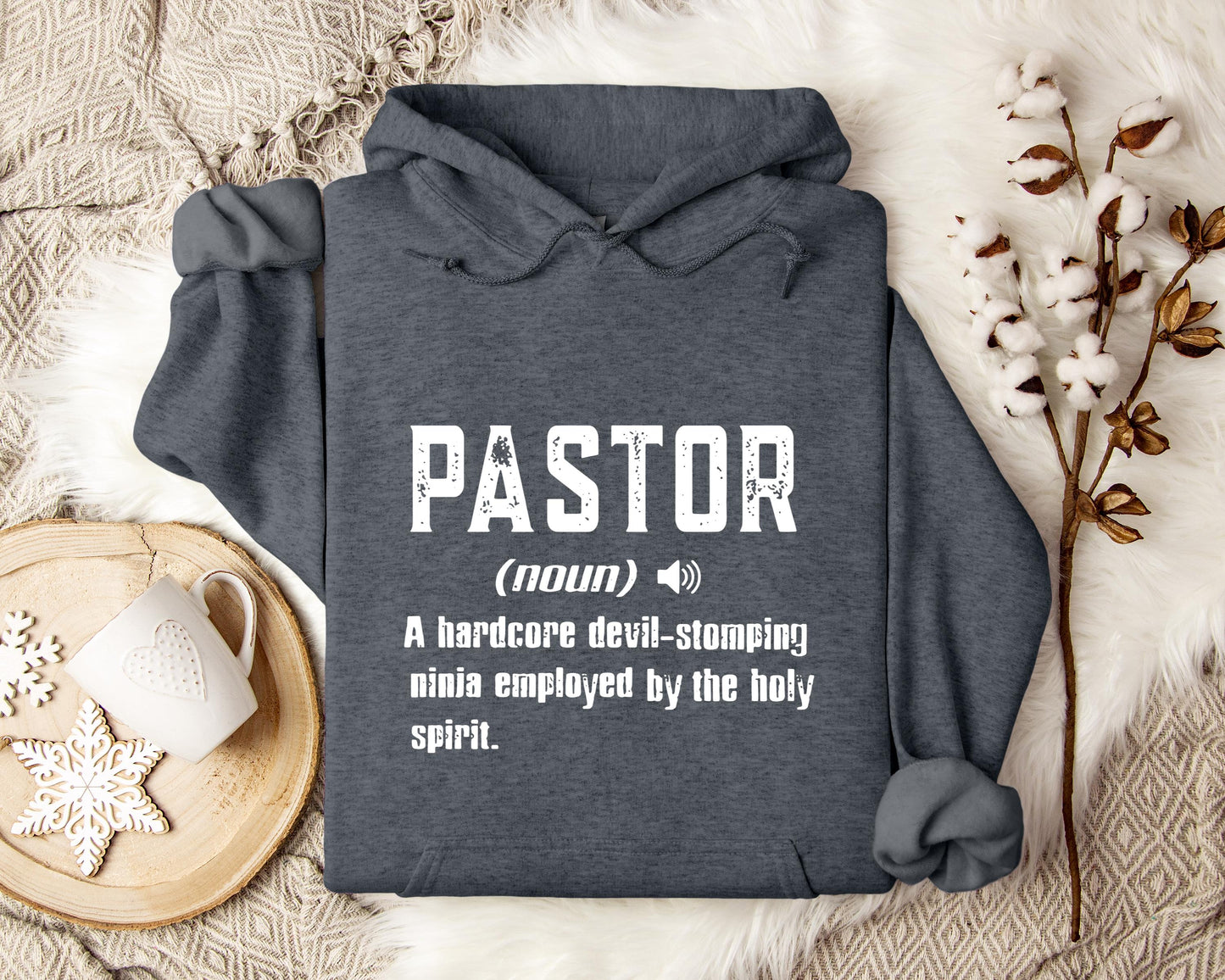 Pastor A Hardcore- Stomping Ninja Employed By The Holy Spirit Hoodie