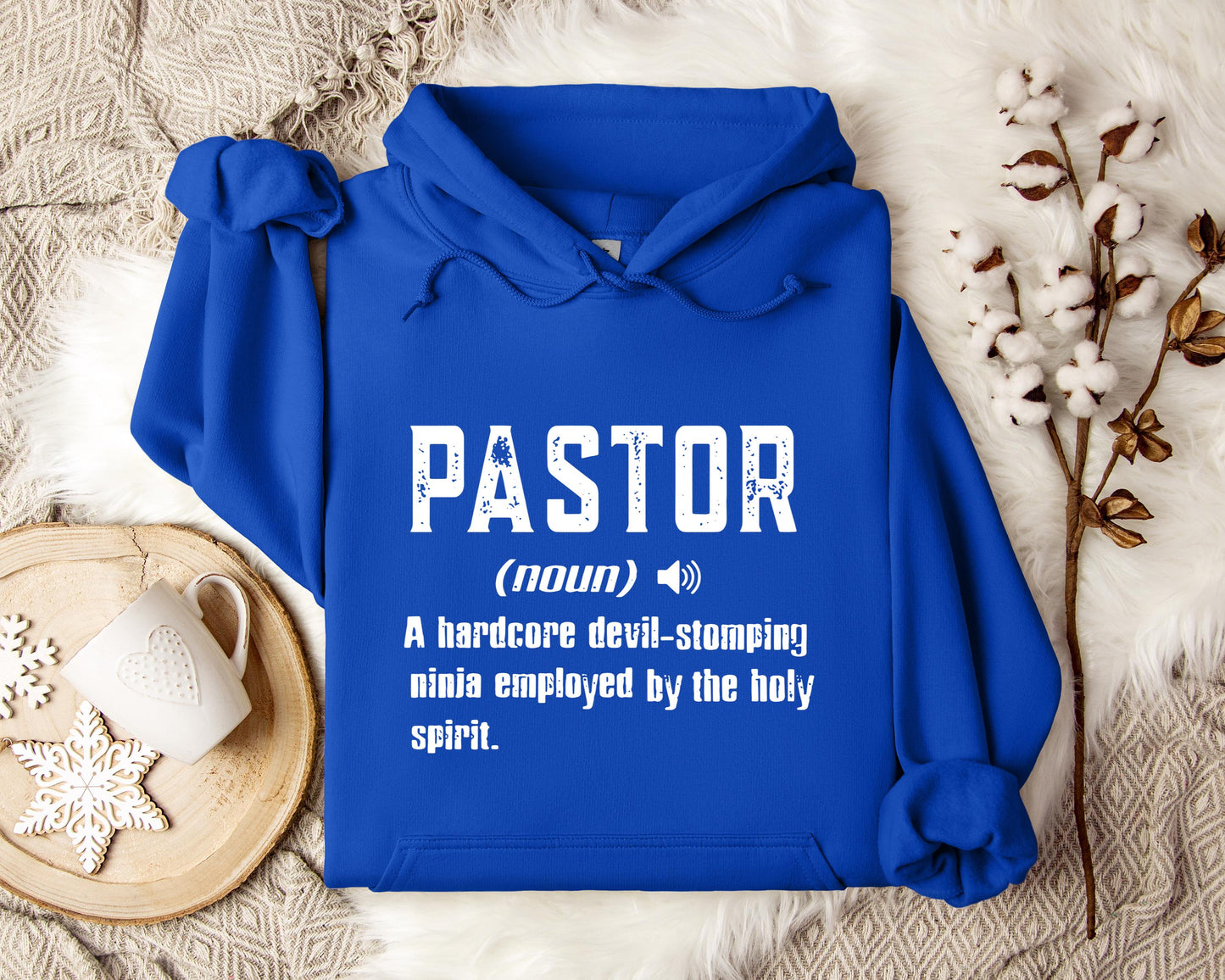 Pastor A Hardcore- Stomping Ninja Employed By The Holy Spirit Hoodie