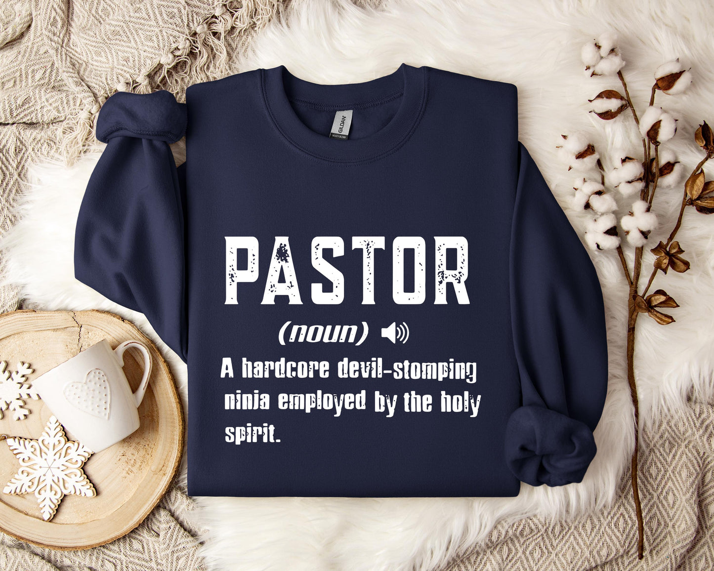 Pastor A Hardcore- Stomping Ninja Employed By The Holy Spirit Sweatshirt