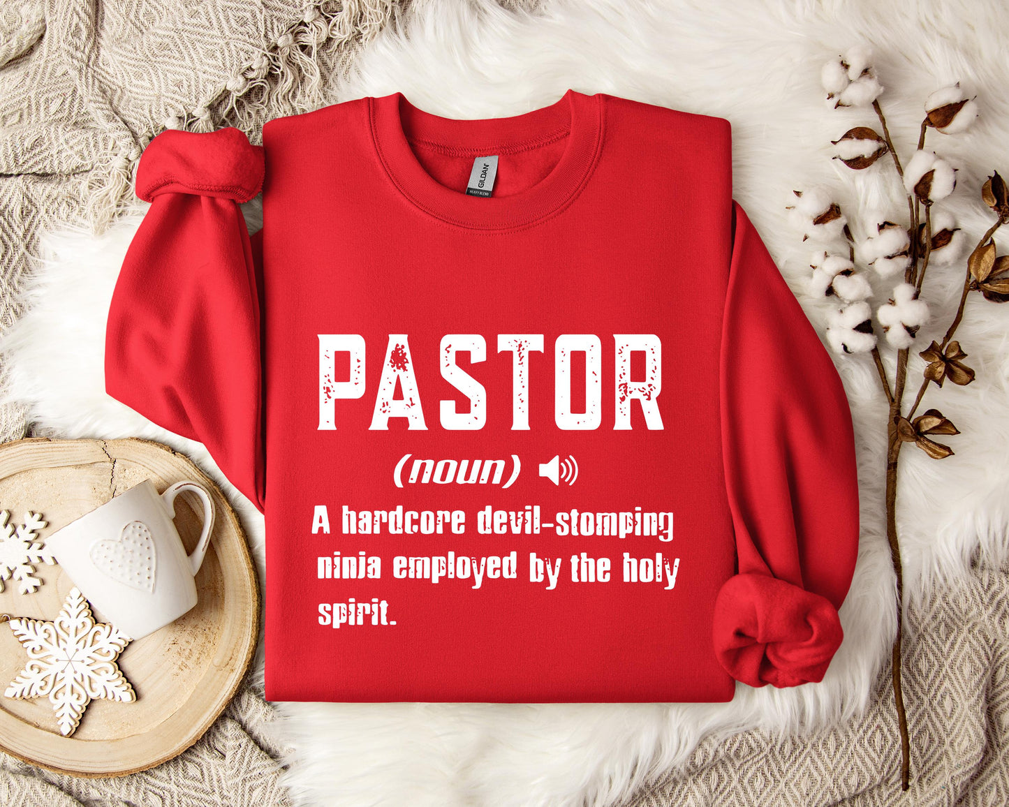 Pastor A Hardcore- Stomping Ninja Employed By The Holy Spirit Sweatshirt