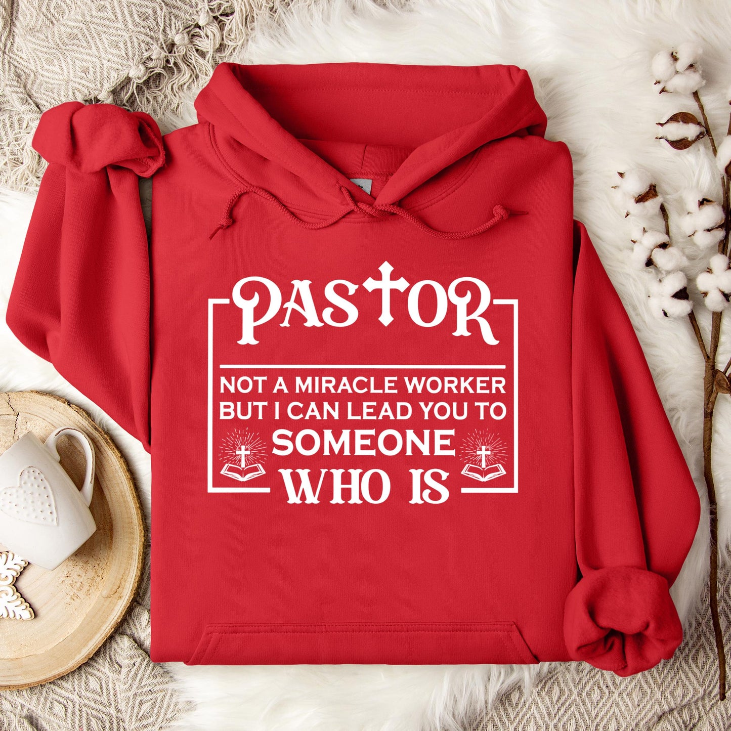 Pastor Not A Miracle Worker But I Can Lead You To Someone Who Is 01 Hoodie