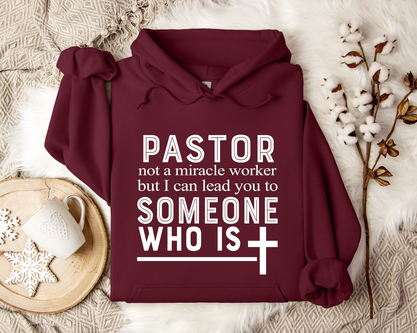 Pastor Not A Miracle Worker But I Can Lead You To Someone Who Is Hoodie