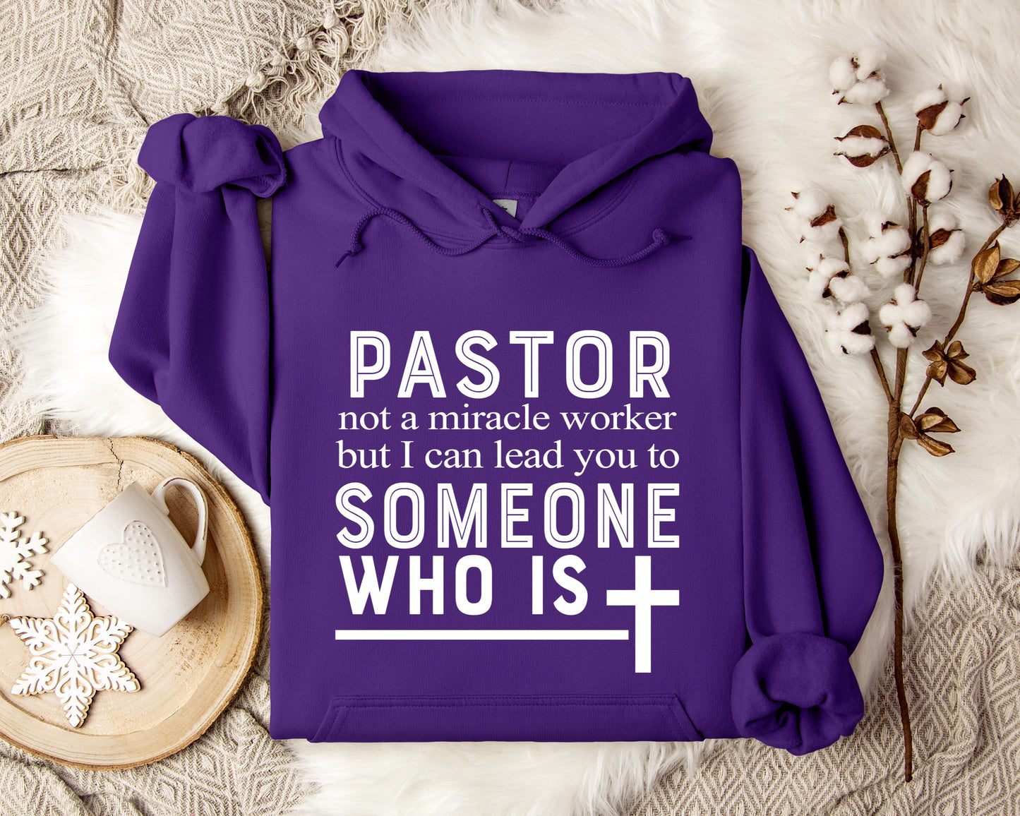 Pastor Not A Miracle Worker But I Can Lead You To Someone Who Is Hoodie