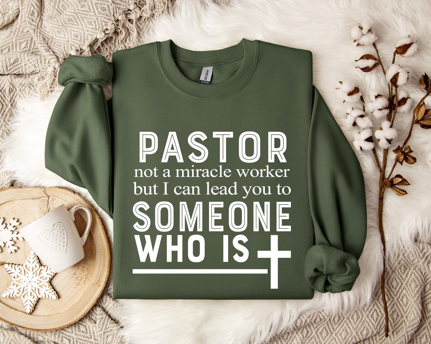 Pastor Not A Miracle Worker But I Can Lead You To Someone Who Is Sweatshirt