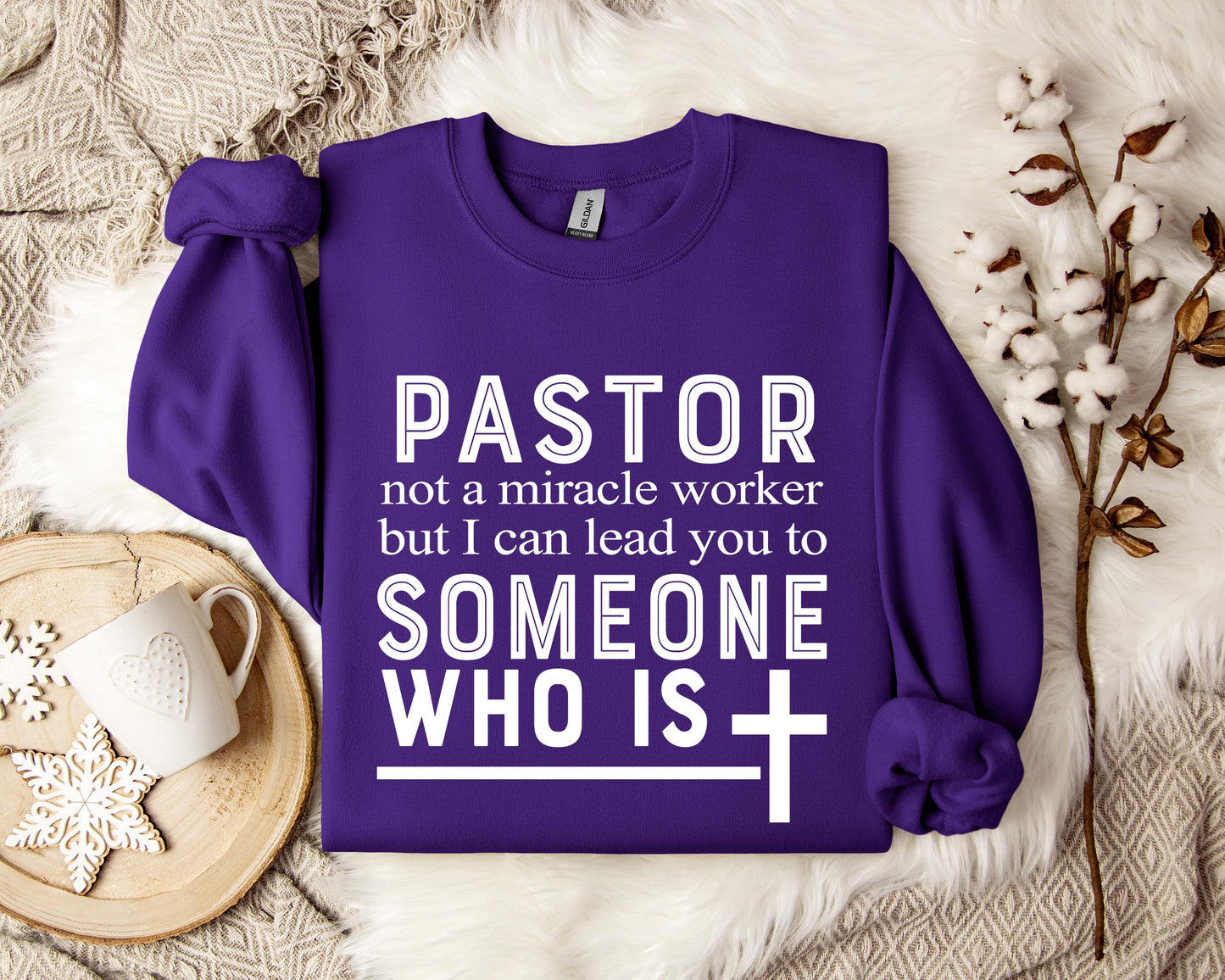 Pastor Not A Miracle Worker But I Can Lead You To Someone Who Is Sweatshirt