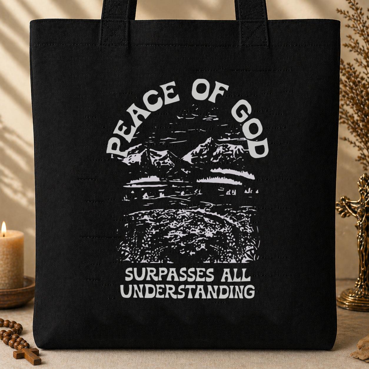 Peace Of God Surpasses All Understanding Tote Bag