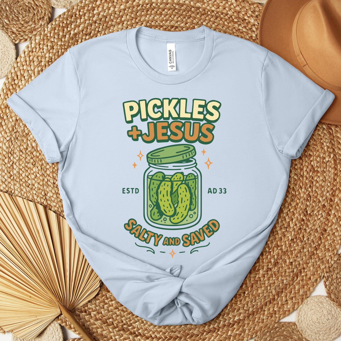 Pickles Jesus Salty And Saved Premium