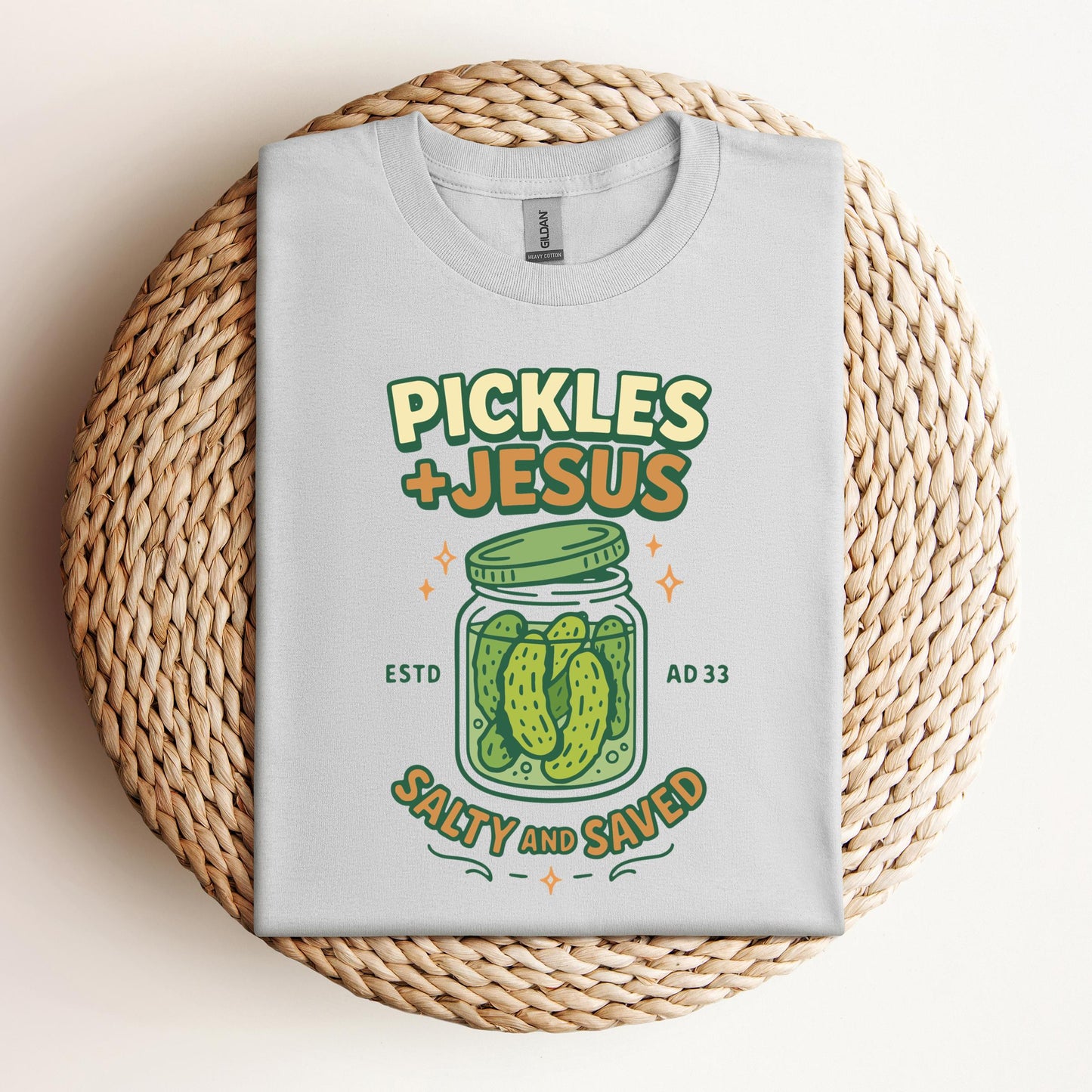 Pickles Jesus Salty And Saved