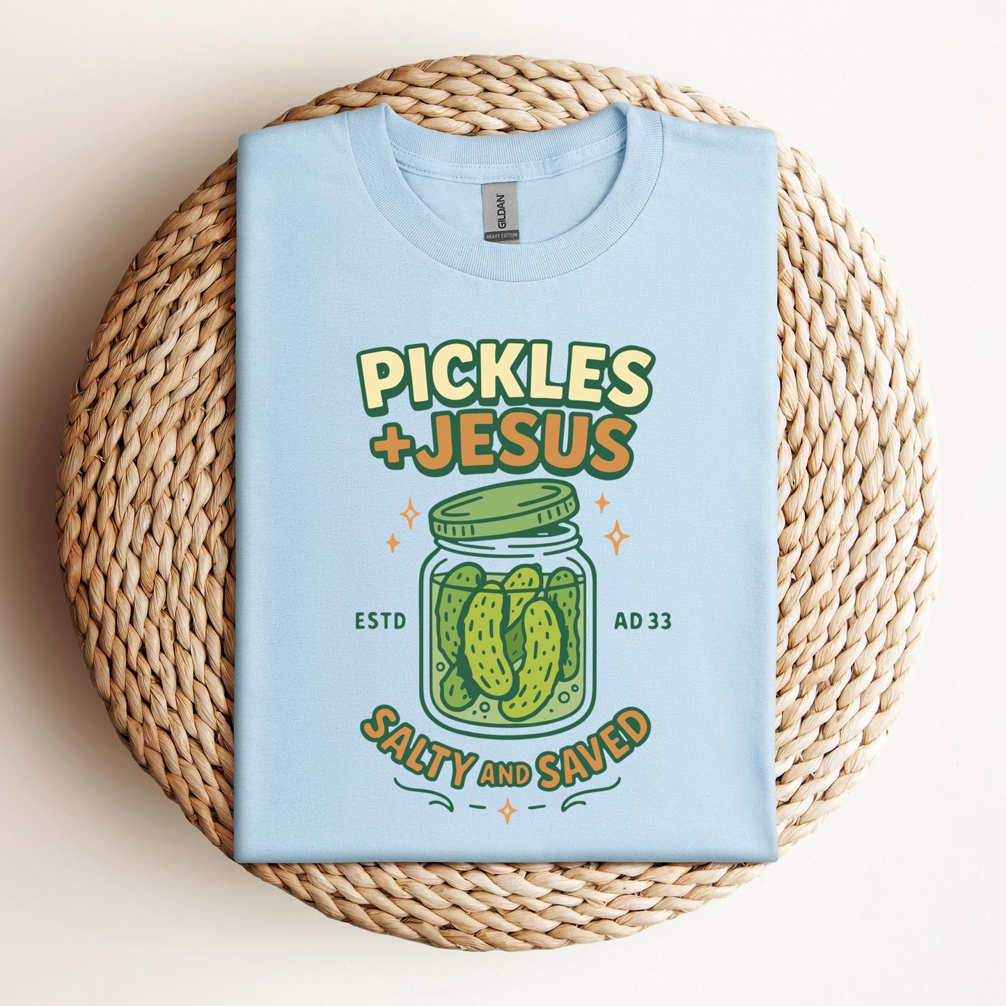 Pickles Jesus Salty And Saved