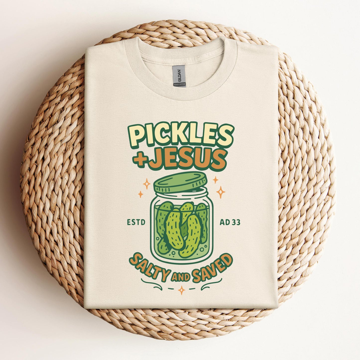 Pickles Jesus Salty And Saved