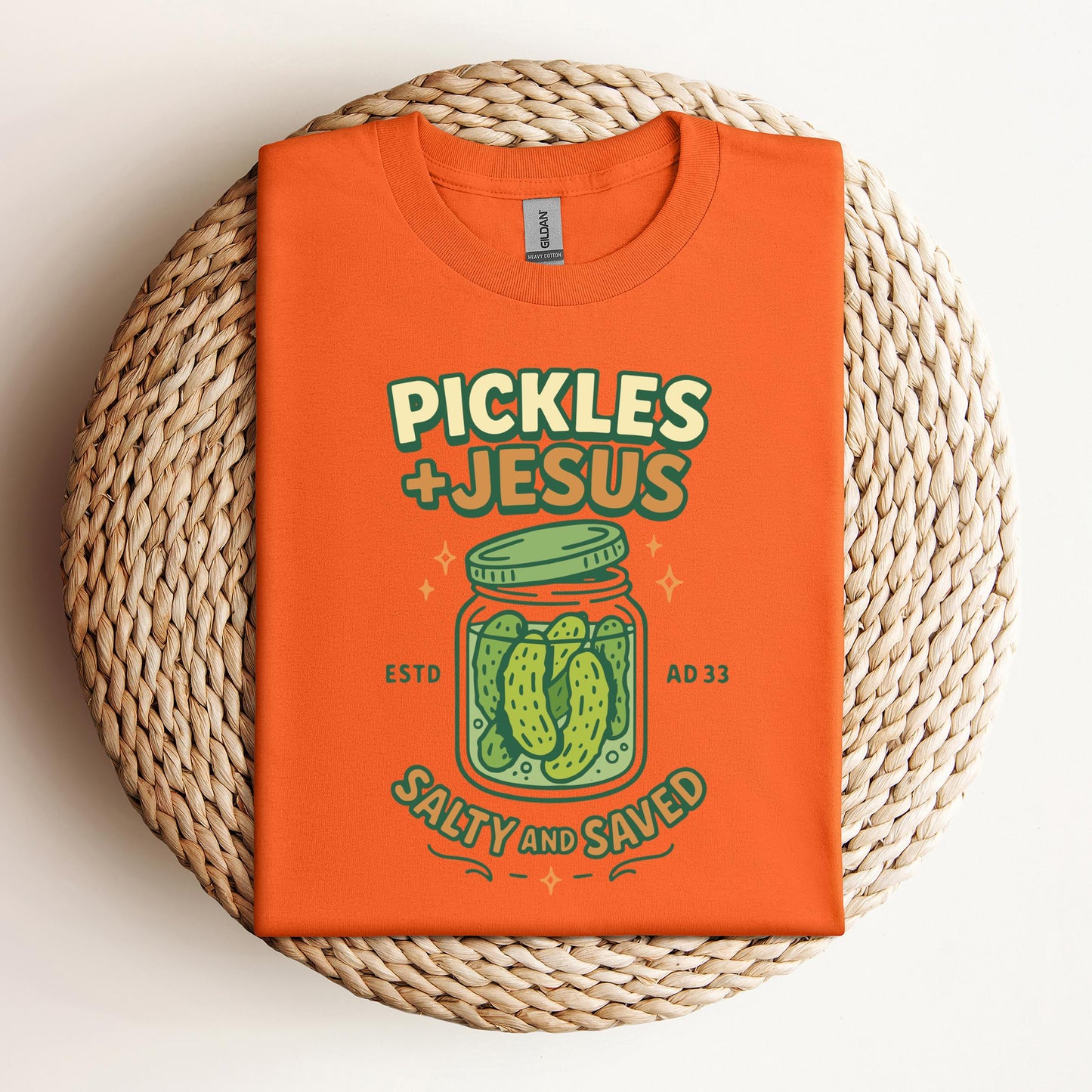 Pickles Jesus Salty And Saved