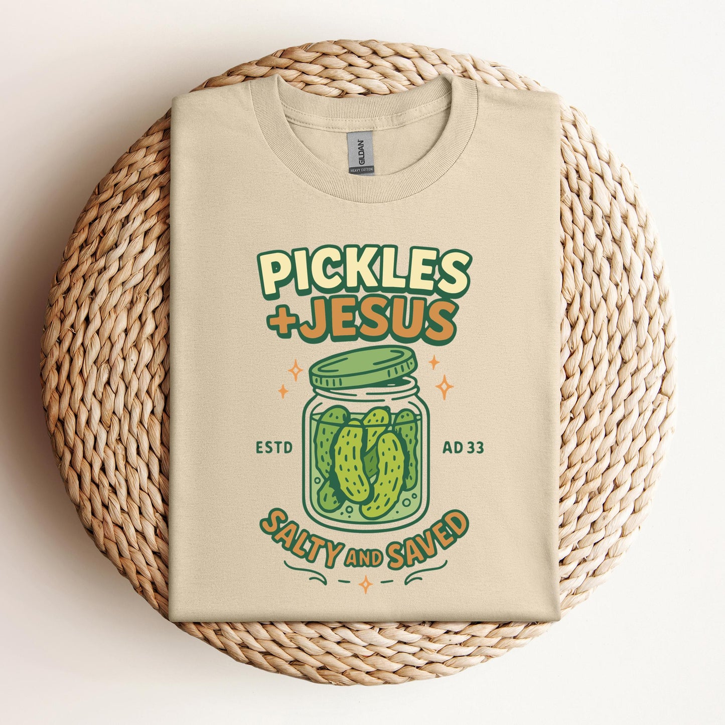 Pickles Jesus Salty And Saved