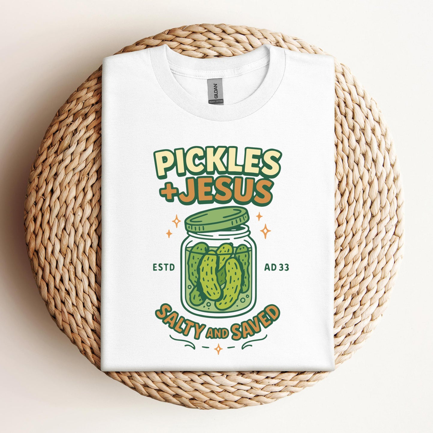 Pickles Jesus Salty And Saved