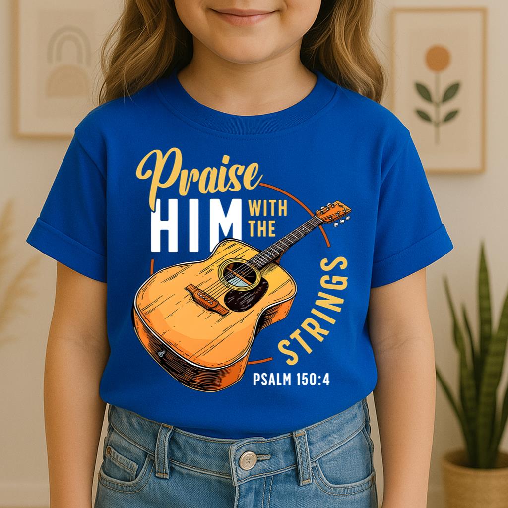 Praise Him With The Strings Psalm 150.4 01