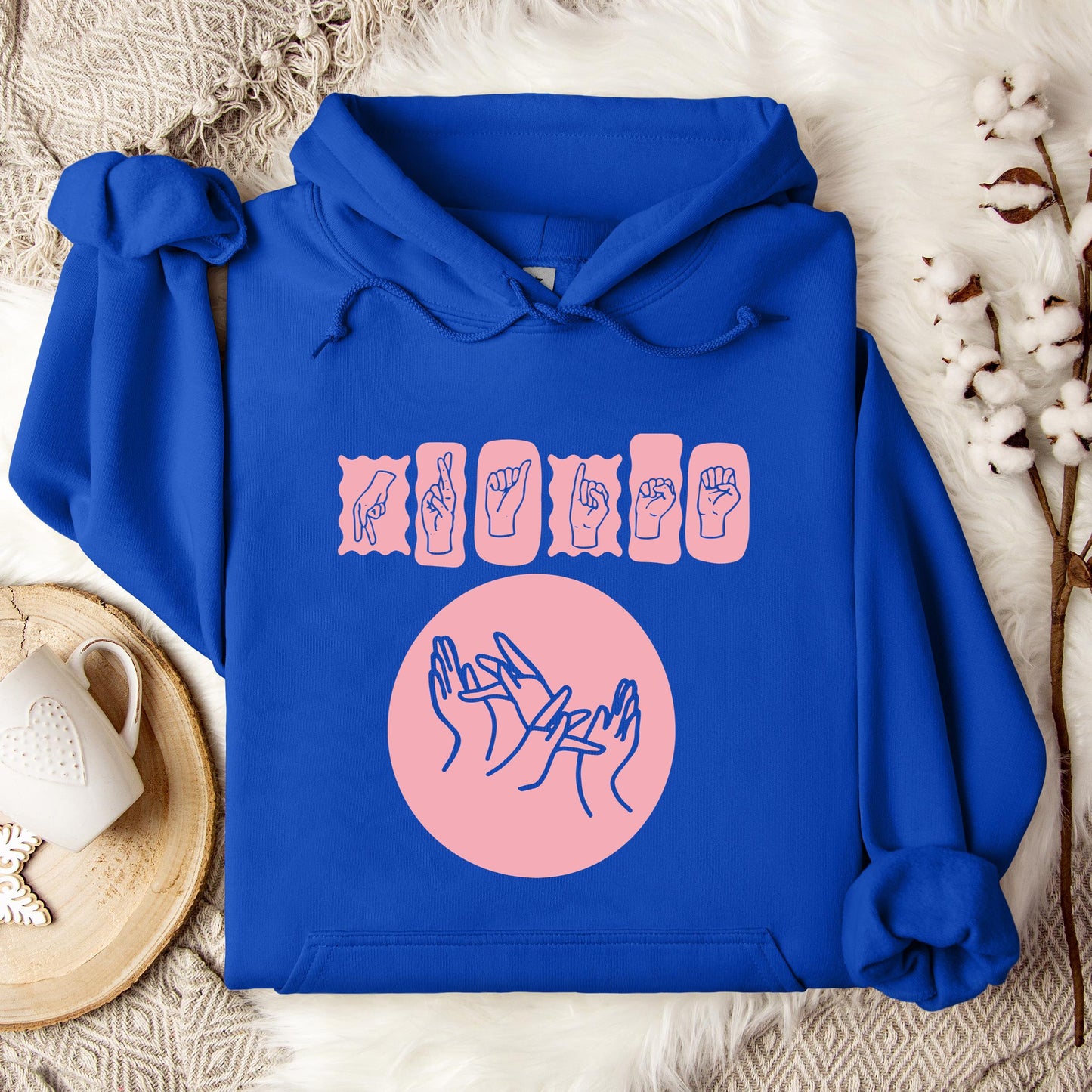 Praise Jesus ASL Hoodie