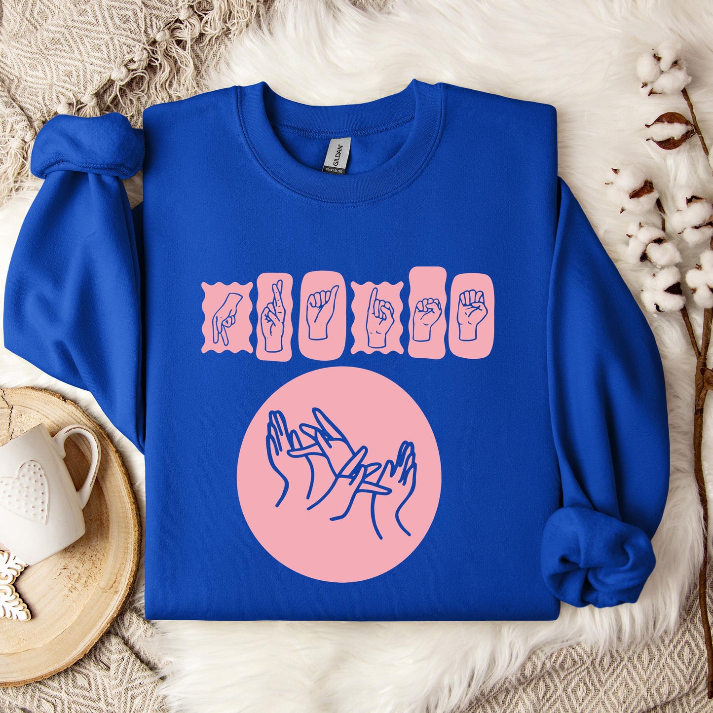 Praise Jesus ASL Sweatshirt