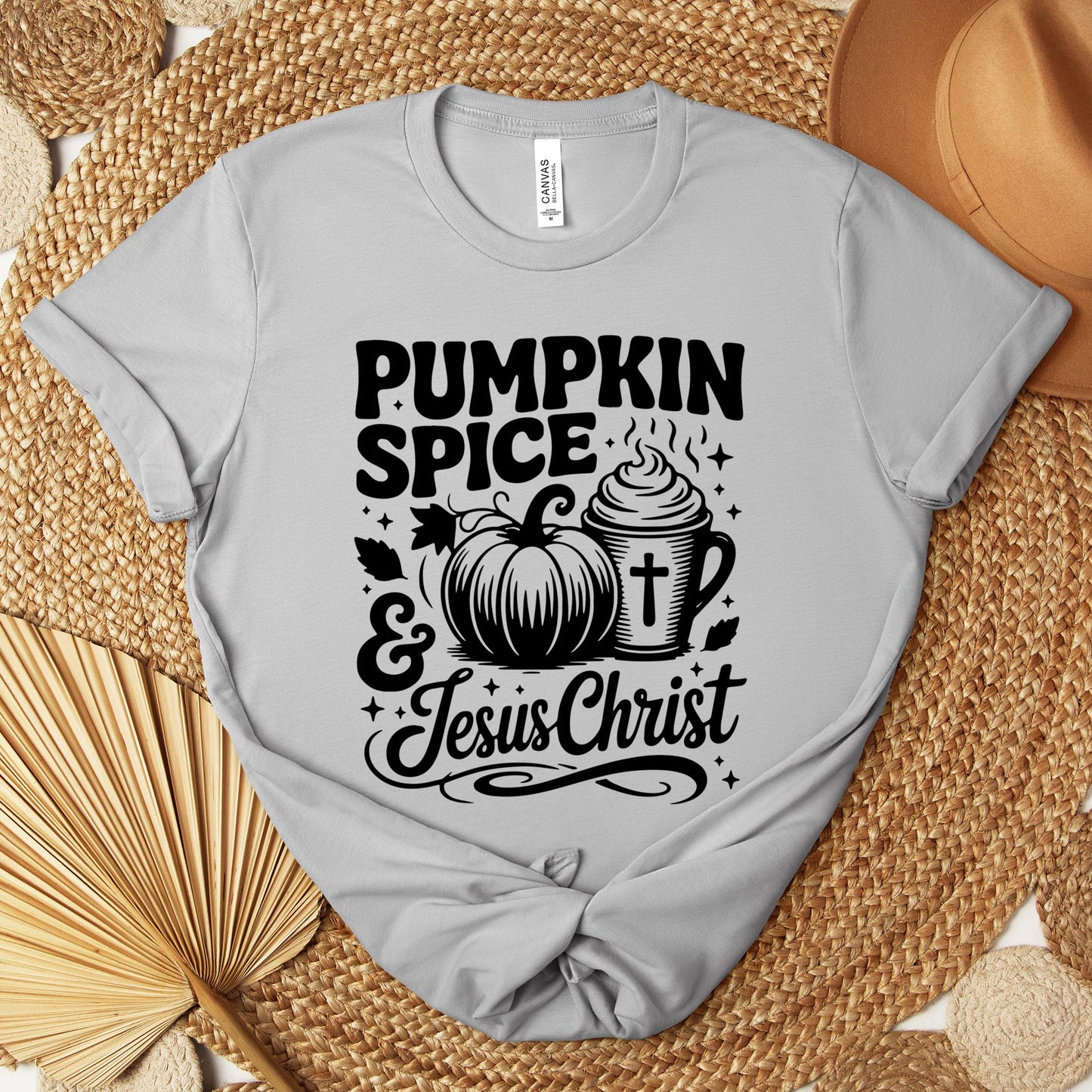 Pumpkin Spice And Jesus Christ 03 Premium T-shirt