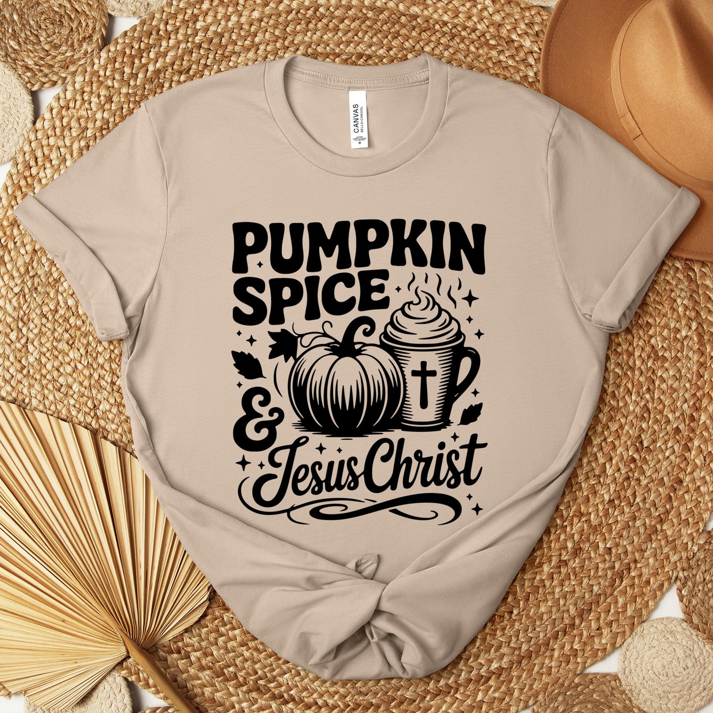 Pumpkin Spice And Jesus Christ 03 Premium T-shirt