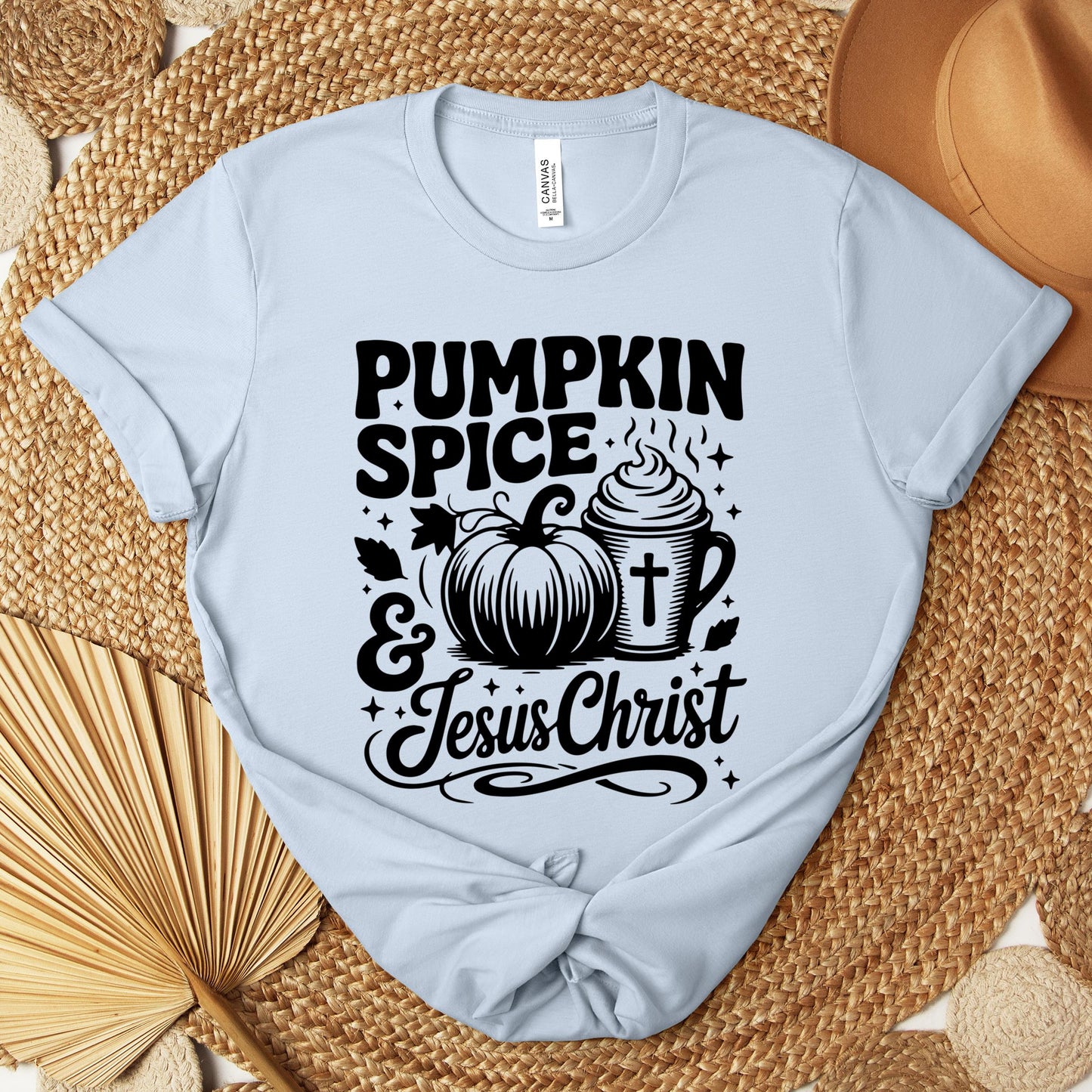 Pumpkin Spice And Jesus Christ 03 Premium T-shirt