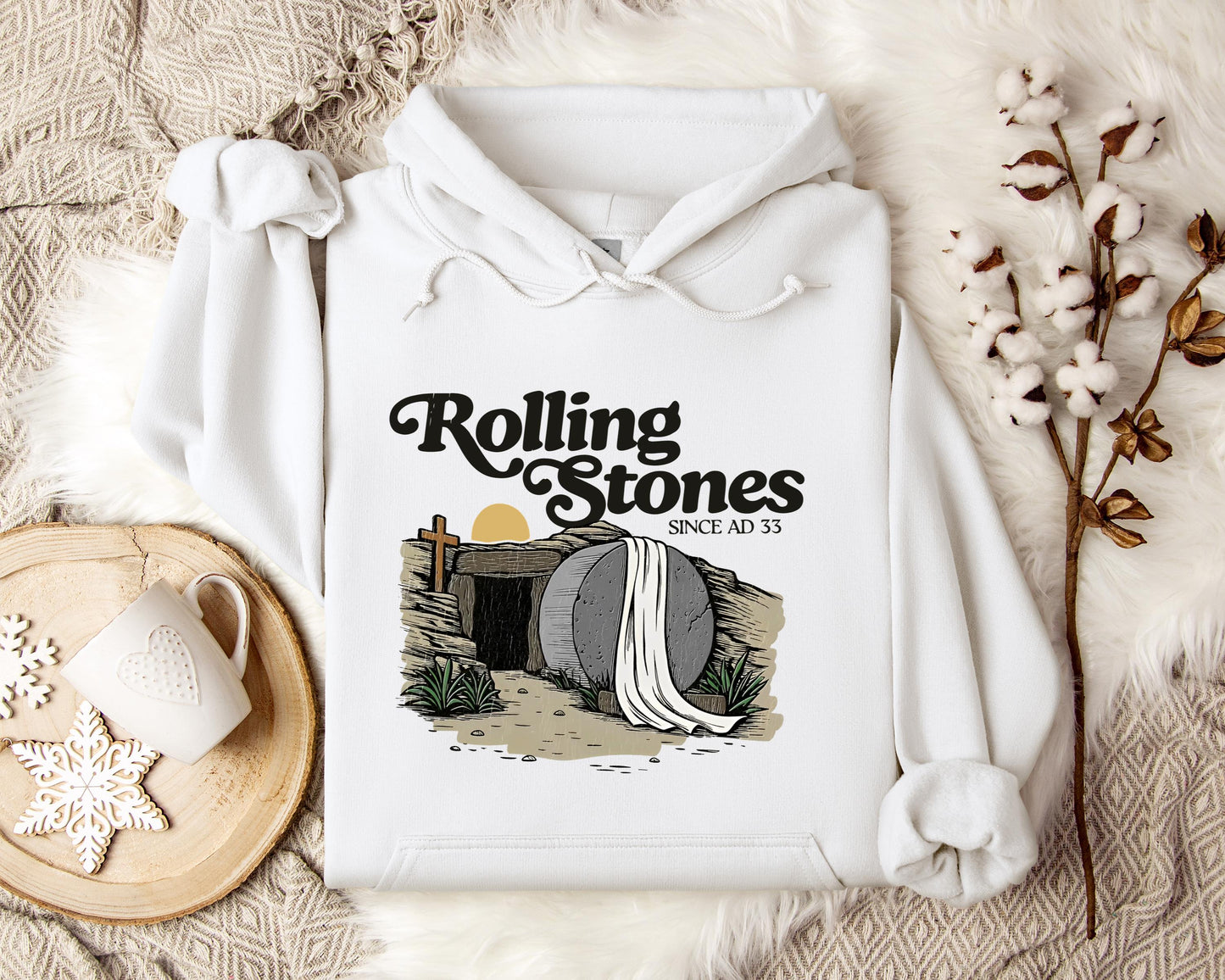 Rolling Stone Since AD 33 Hoodie