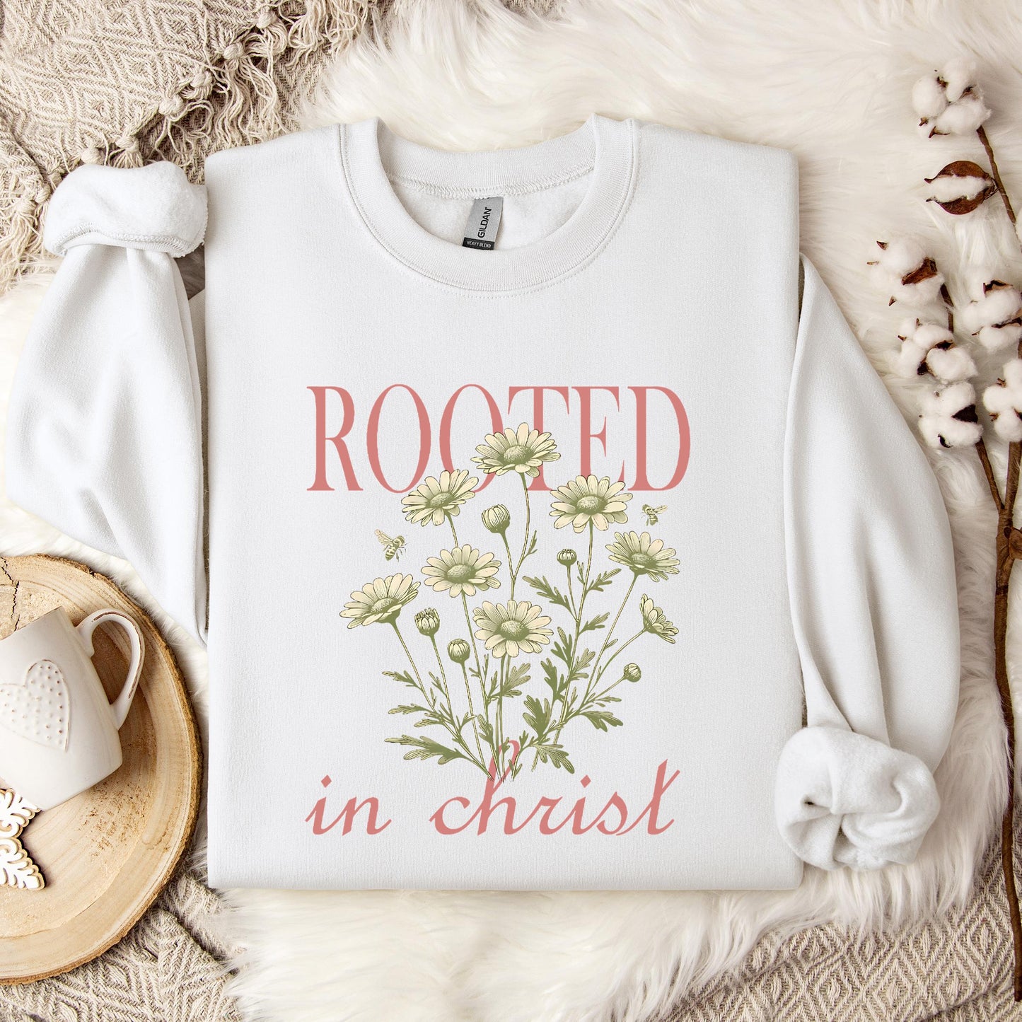 Rooted In Christ 01 Sweatshirt